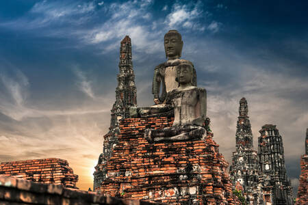 Buddhist Temple Wat Chaiwatthanaram
