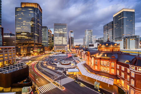 Marunouchi környékén