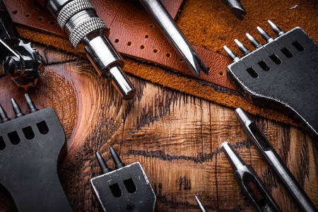 가죽 공구 세트