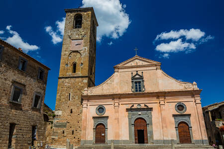 Kostel San Donato v Civita di Bagnoregio