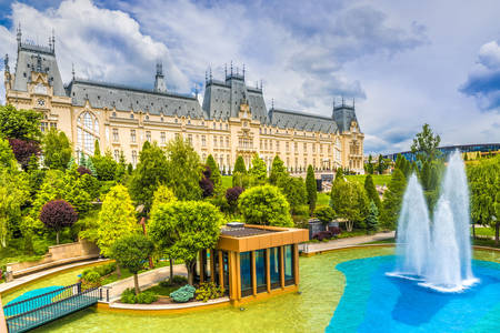 Palác kultury ve městě Iasi
